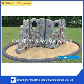 customized plastic Children's Amusement equipment play slide aluminum mold