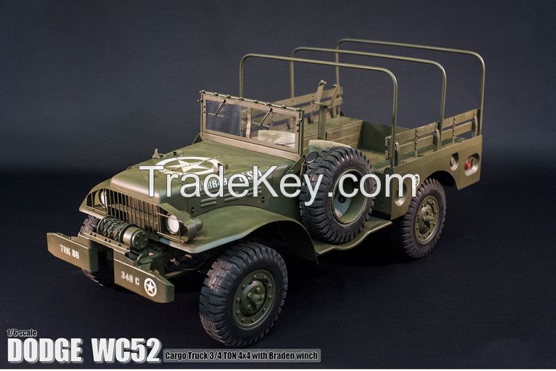 New Eaxtoys1:6 Scale Rc Model Landrover Wmik Assault Vehicles(color:sand And Green) Handmade Metal Model