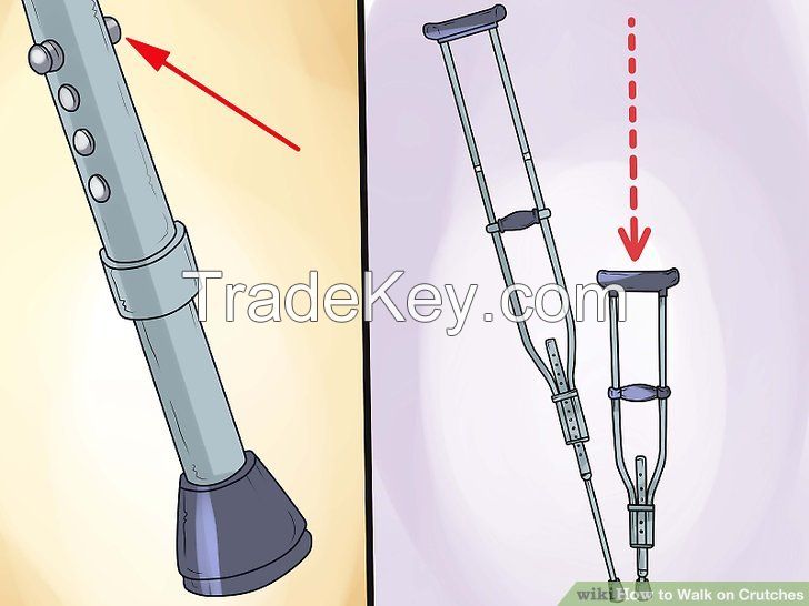 adjustable aluminum crutch for elderly / patient