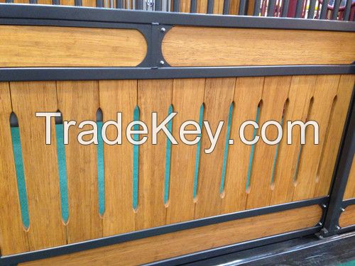 Strand woven bamboo horse stable boards