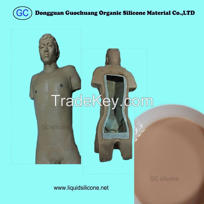 rtv2 liquid silicone rubber for medical skin layer making