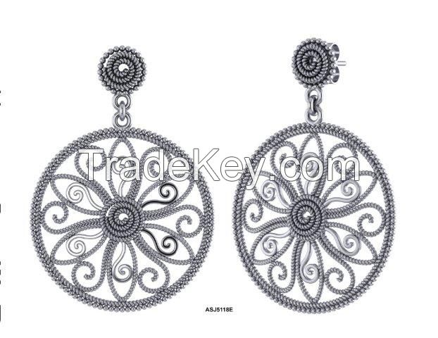 filigree earring 