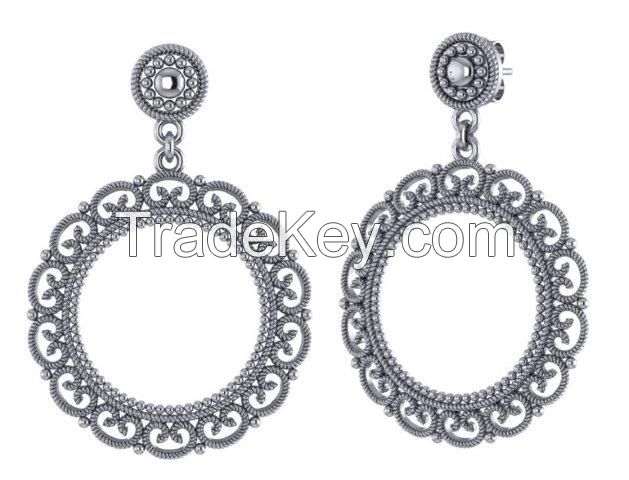 filigree earring 