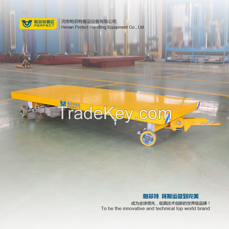 Industry Use Die Transfer Cart Wheel Loader Trailer