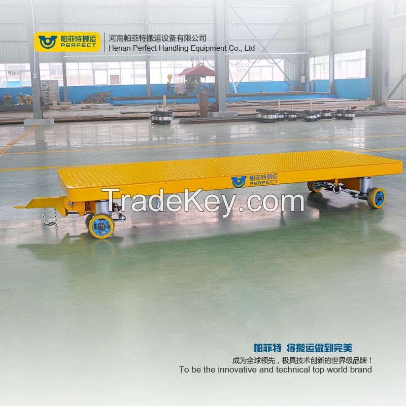 Industry Use Die Transfer Cart Wheel Loader Trailer