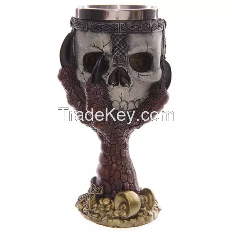 Goblet 3D Skull Mugs