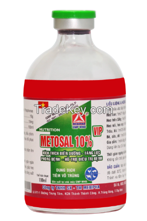 METOSAL 10% VIP - Tonic, Stimulating Metabolism, Supporting Prevention and Treatment of Infectious Diseases