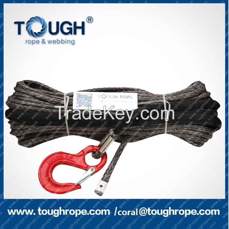 manufacture uhmwpe synthetic ATV 4x4 car auto parts winch rope