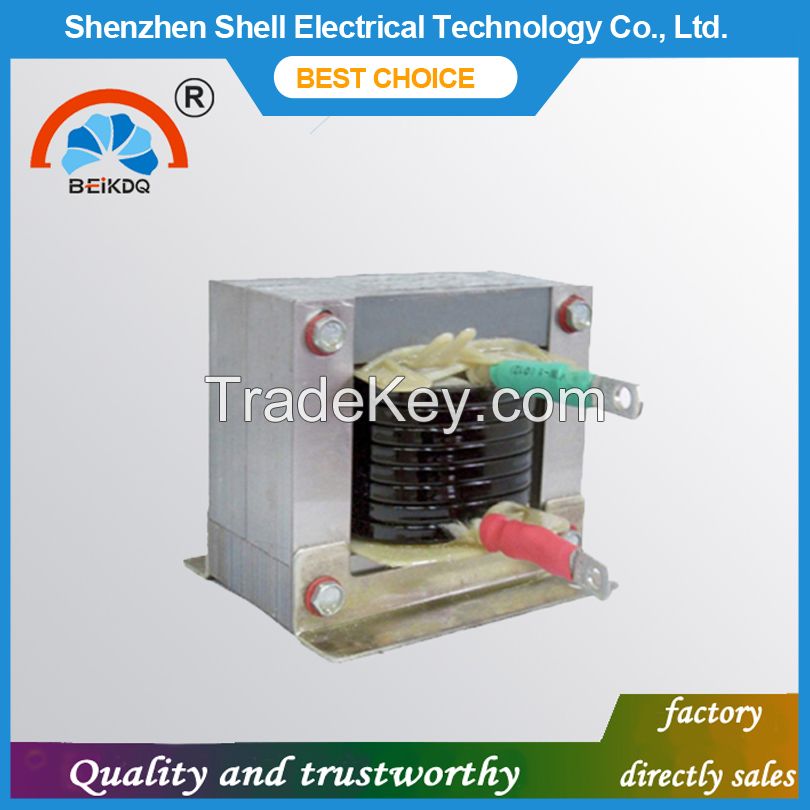 Three phase 380V DC flat wave reactor power for variable frequency inverter