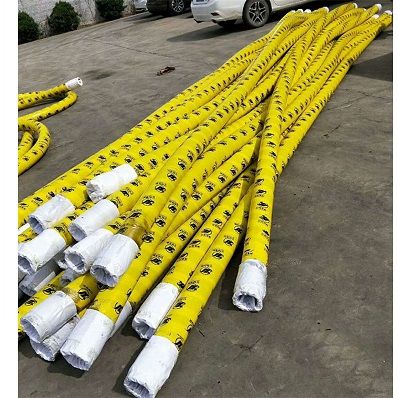 High end Flexible Concrete Pumping Rubber end Hose manufacturer supply