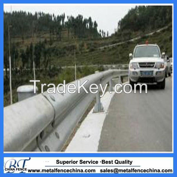 taffic barrier fenders beams for highways and roads metallic safety guardrail