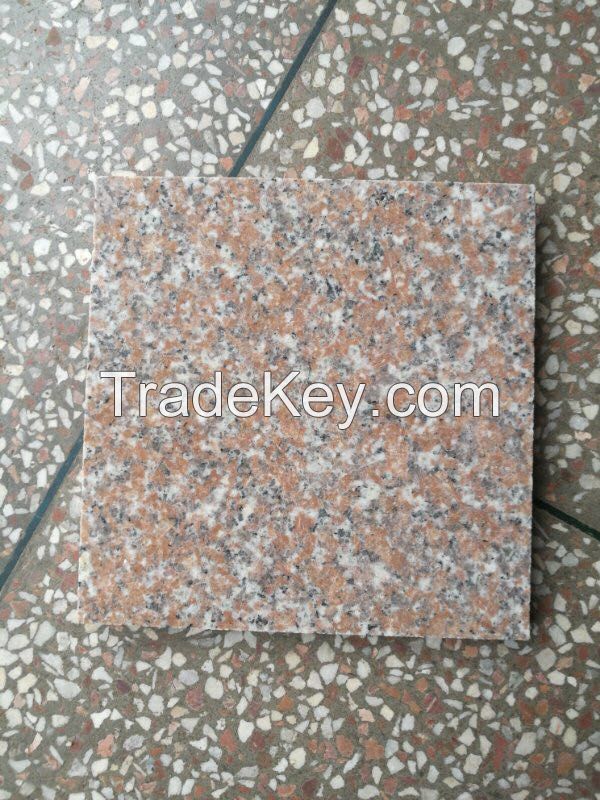 Mix Red Granite Blocks In Stock Building Material