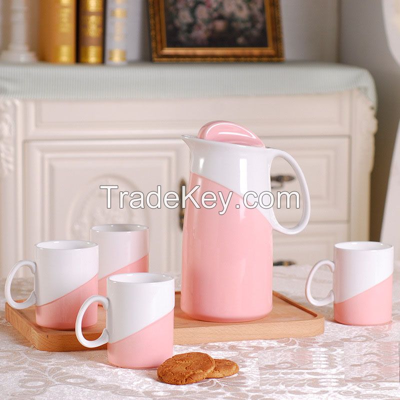 Colorful Bone China Water Pots