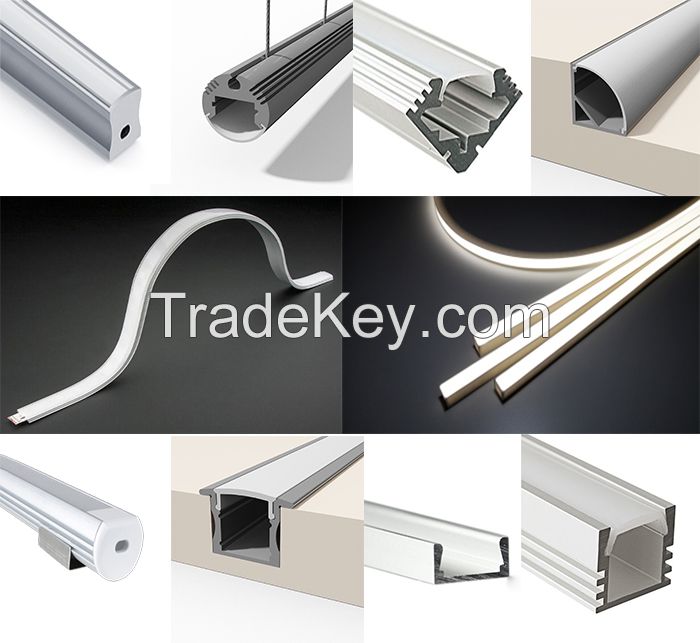 Aluminum Extrusions /LED Profile Perfect Decoration Fixture for LED Strip