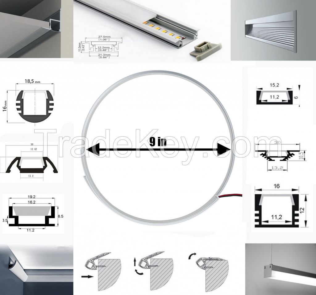 Aluminium Channel Profile on House/Cinema/Building/Bus Step