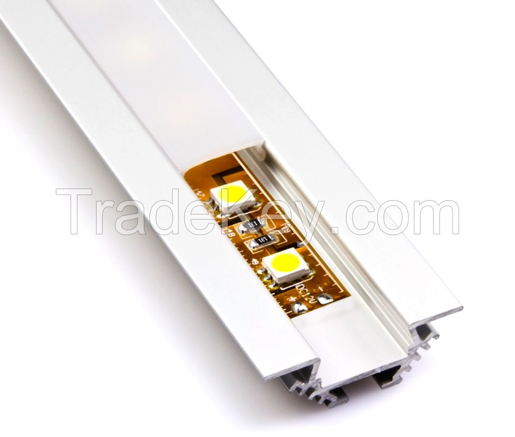 led aluminum profiles for window decoration