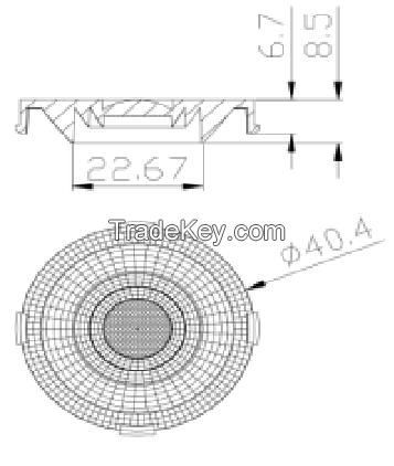 MR16-36D lens for spotlights GSH16152