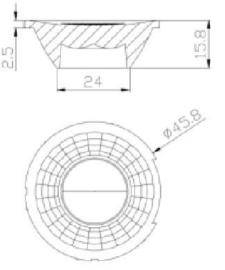 GU10 lens for bluetooth GSH16151