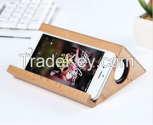 2017 new model wooden portable wireless bluetooth speaker 