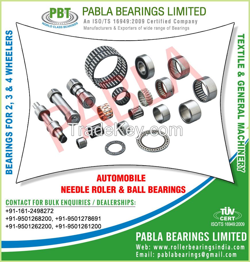 2 wheeler bearings manufacturers in India