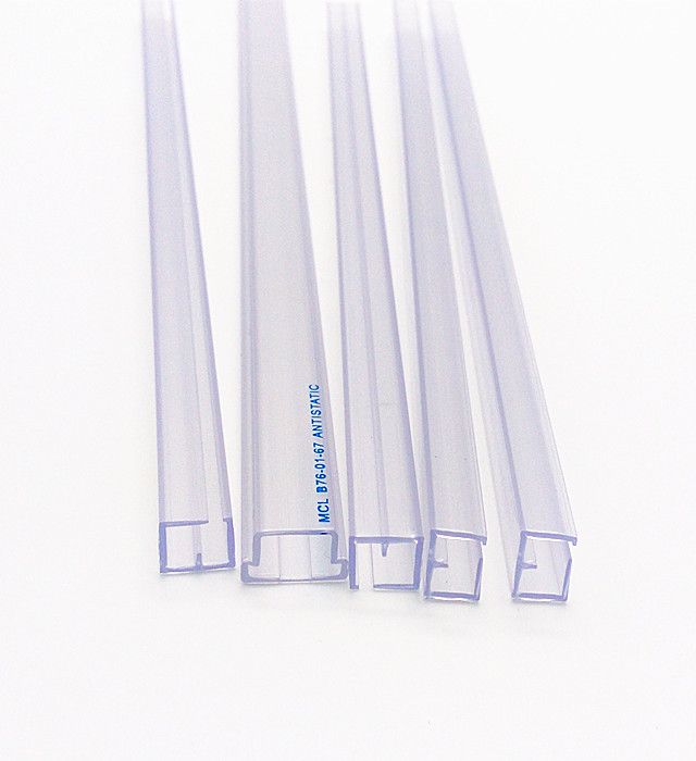 PVC Anti-static transparent tube  PS transparent tube  small diameter plastic tube