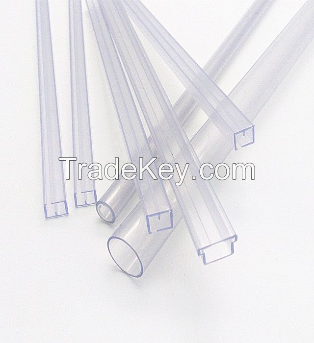 PVC Anti-static transparent tube  PS transparent tube  small diameter plastic tube