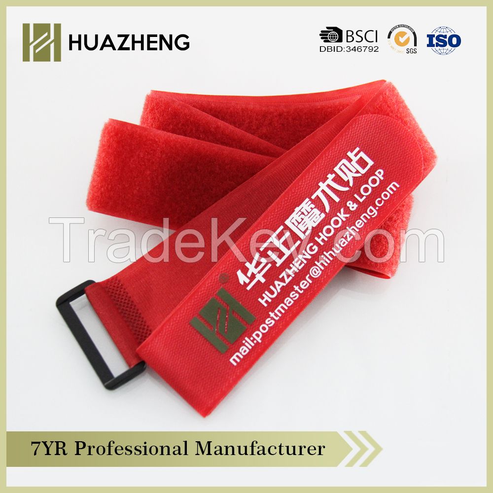 100%Nylon Fastener Luggage Strap Hook and Loop
