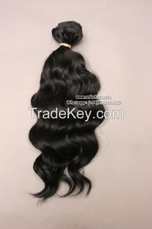 Body Wave Remy Hair Machine Made Weft Brazilian Hair Weave Full Virgin Human Hair