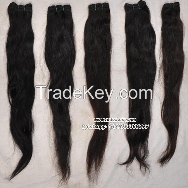 Factory price top quality 6a grade virgin hair loose straight brazilian hair machine weft