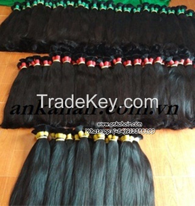 Super double drawn silky straight hair, 100% top quality virgin hair, Vietnam hair