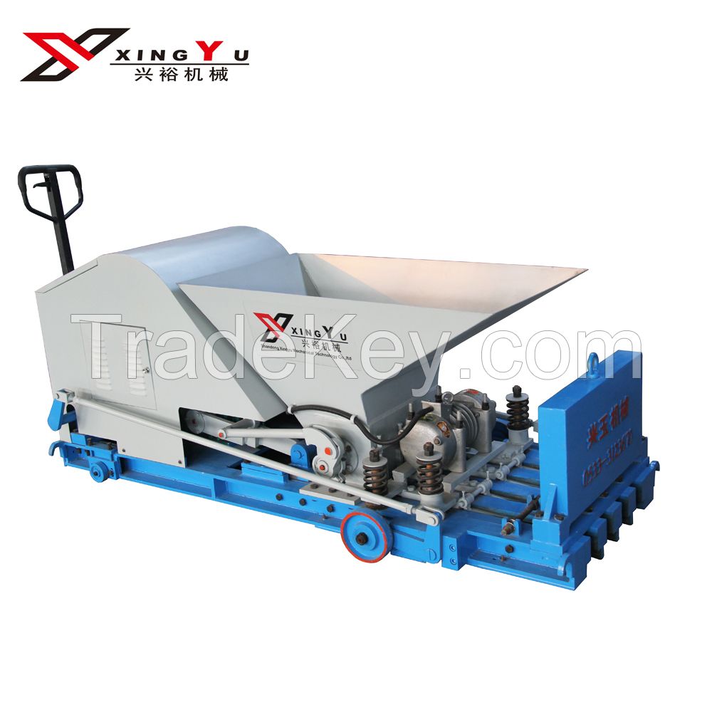 Precast concrete T beam machine