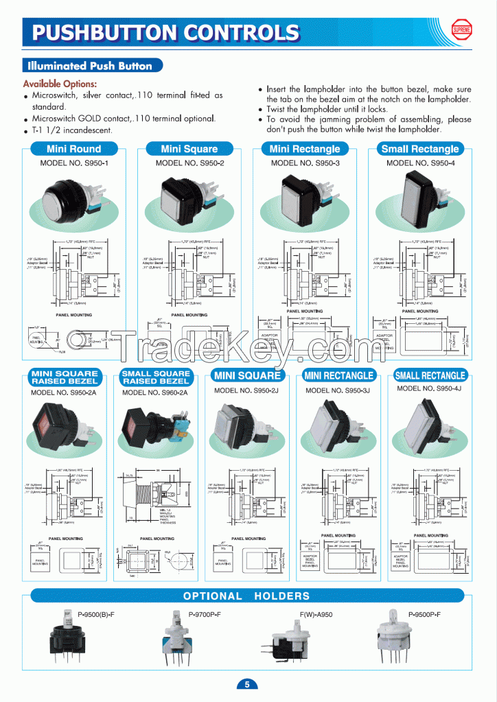 Illuminated Push Button Series 1