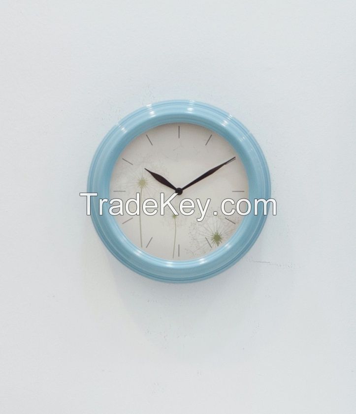 9.5 inches plastic wall clock