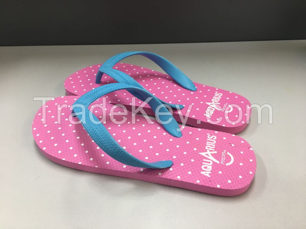 PE flat beach walking flip flops