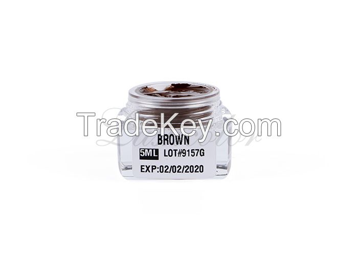 Lushcolor Brown Colors Microblading Cream Permanent Makeup Pigments