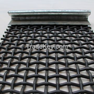 high carbon steel Crimped Sand Screen Mesh weave Crimped Wire Mesh for sale