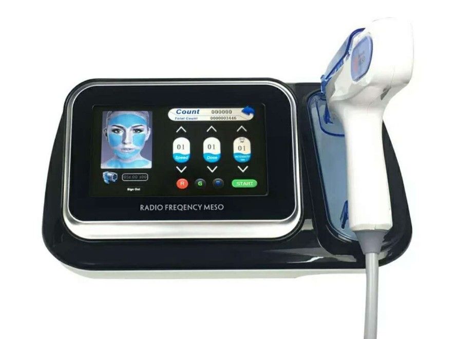 LED Light therapy RF skin rejuvenation mesotherapy no needle mesogun