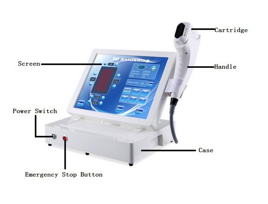 3D Hifu Beauty Machine Skin Tightening Hifu Machine 3D Hifu Skin Lifting Machine