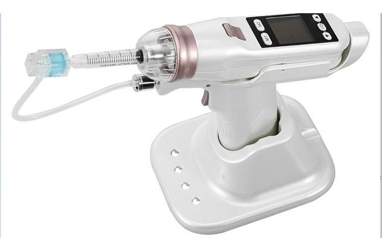  Mini Hand Held USE Charge EZ Multi Injector Water Mesotherapy Gun with LED Screen