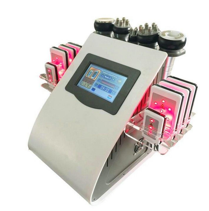 Ultrasonic Cavitation Machine Lipo Laser+ Cavitation+RF+Vacuum/ RF Cavitation Vacuum Lipo Laser Slimming Machine