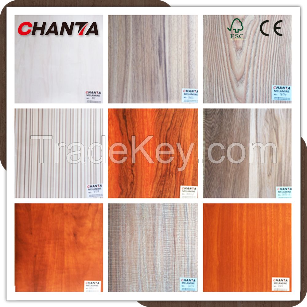 18mm melamine MDF melamine plywood for furniture