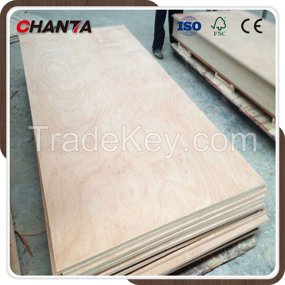 18mm poplar core bintangor face commercial plywood