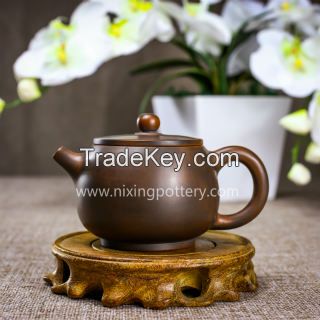 Chinese Qinzhou Nixing Pottery Handmade Kungfu Tea Pot