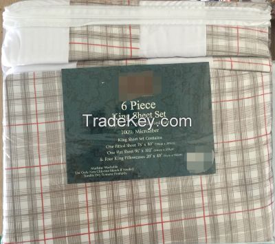 100% polyester microfiber disperse/pigment printing bedding set