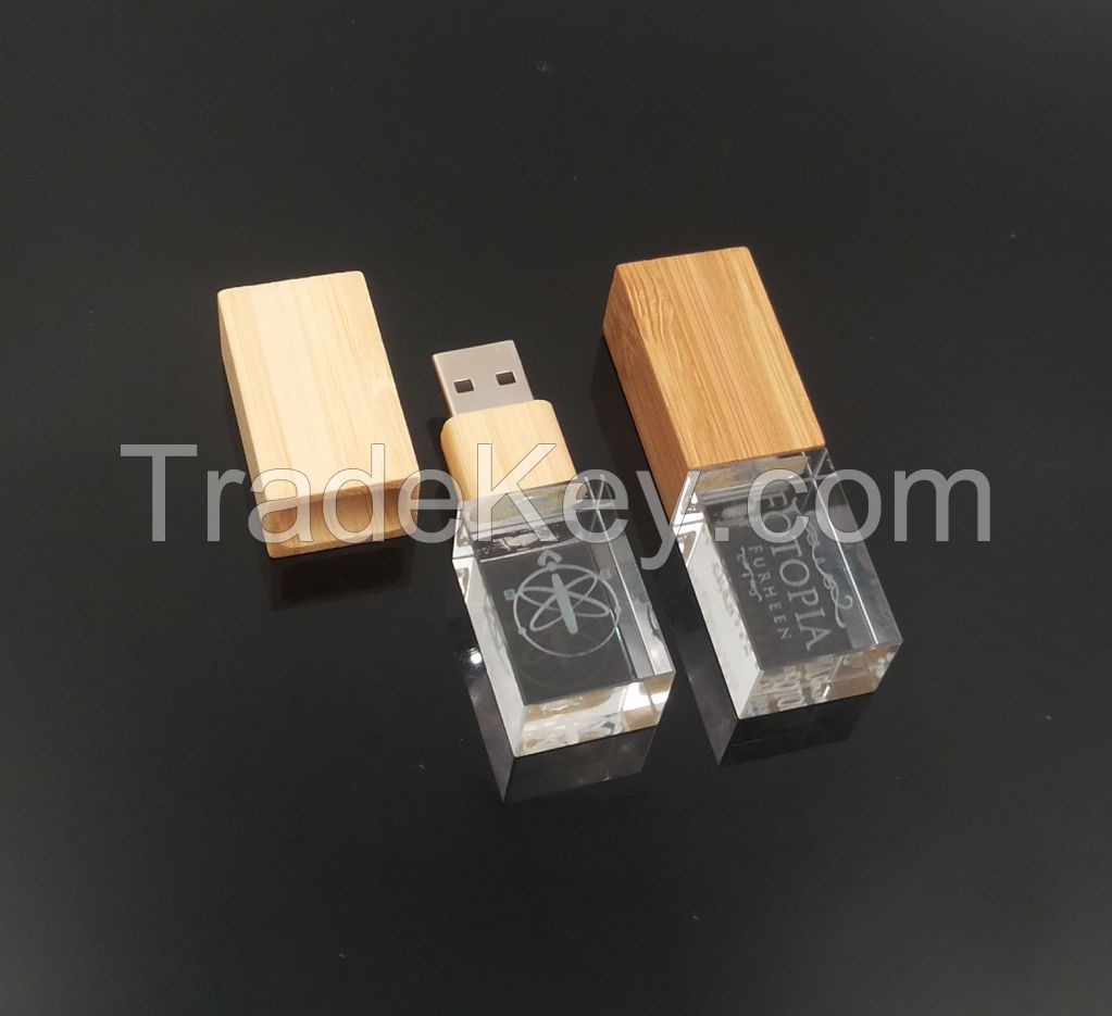 OEM Crystal USB Flash Drivers From 256mb To 32GB