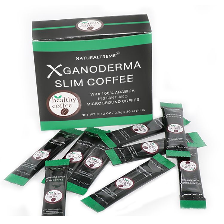 Vietnam arabica natural weight loss black coffee with ganoderma mushroom 