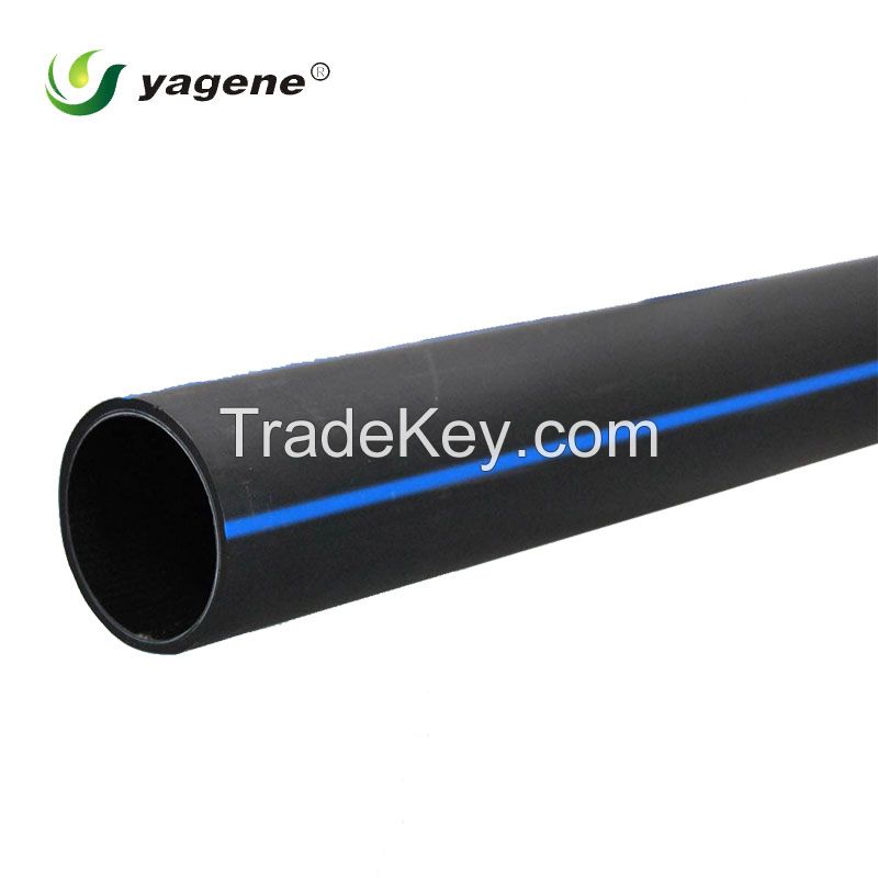 Yagene Manufacture Wholesale PE100 Material Water Supply and Irrigation HDPE Pipes