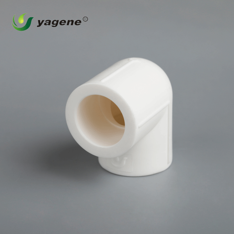 Factory Wholesale Yagene PPR Pipe Fittings 90 Degree Elbow