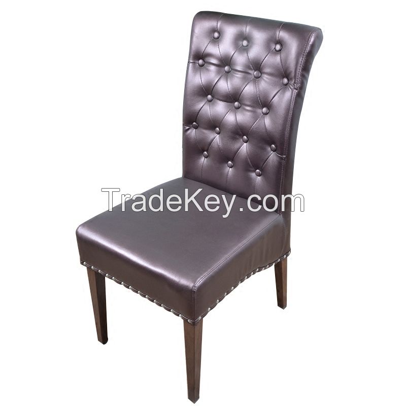 CLASSCIAL BUTTON RESTAURANT CHAIR