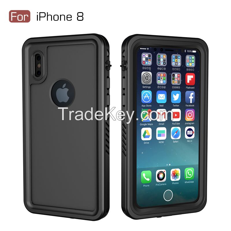 2017 OEM New Phone Case For iphone 8 Waterproof Shockproof Heavy Cover